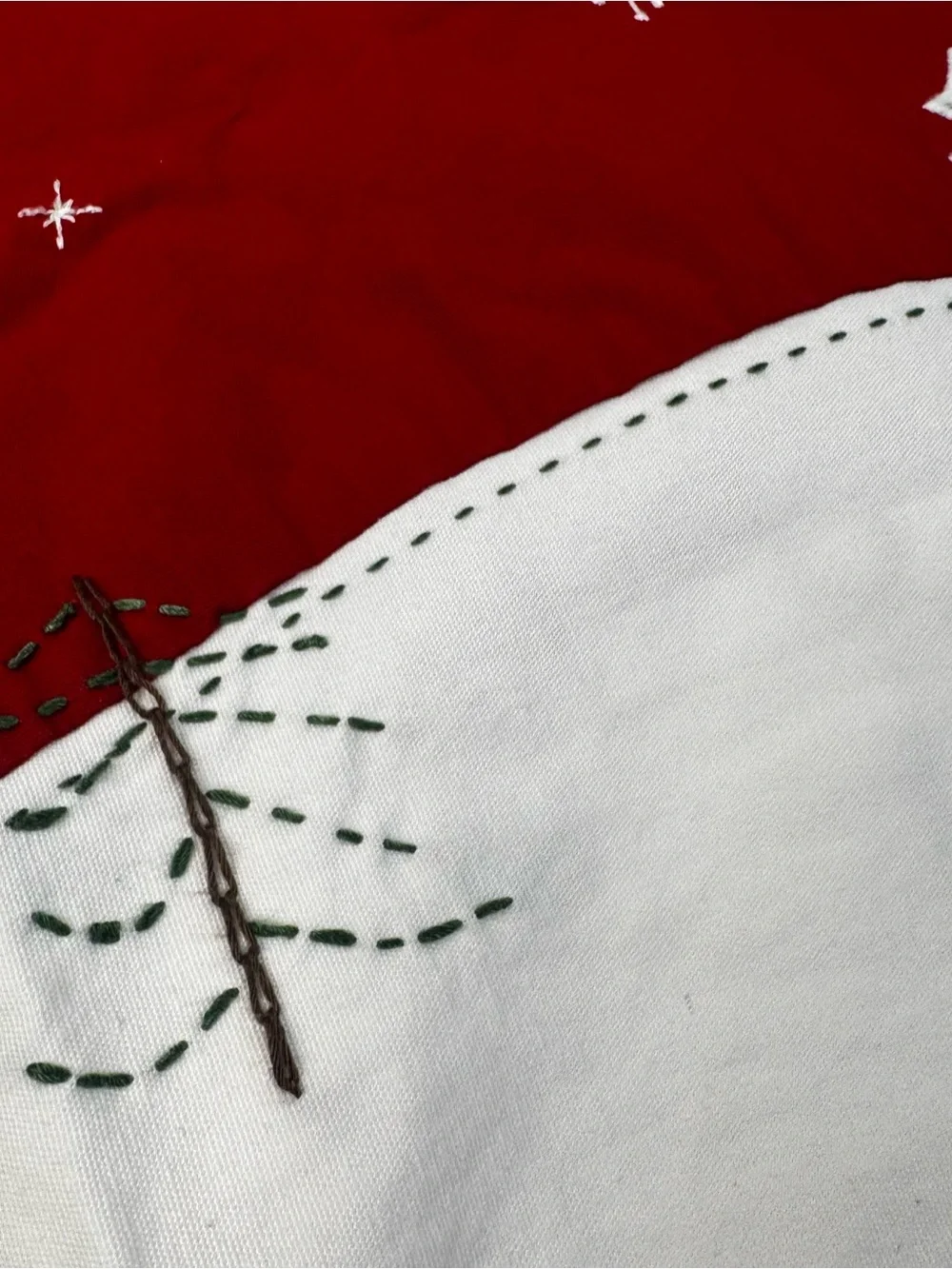 Pottery Barn Kids Christmas Tree Tablecloth